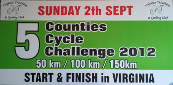 5 Counties Cycle Challenge 2012